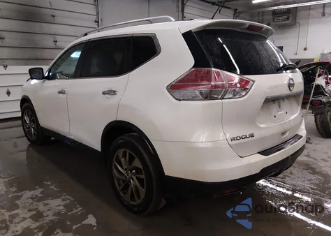2015 Nissan Rogue Sl z USA, uszkodzony, nr VIN 5N1AT2MV2FC873636